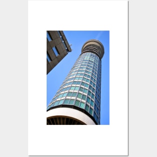 BT Post Office Tower Fitzrovia London Posters and Art